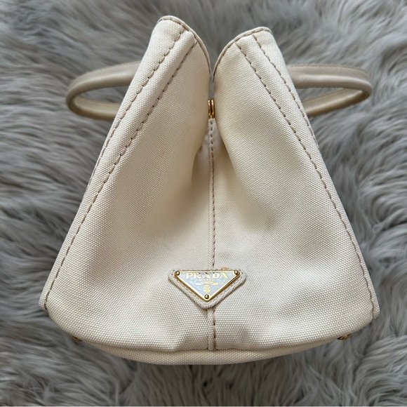 PRADA Canapa Logo Tote - Picture 6 of 15